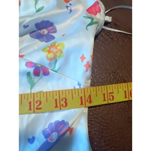 Princess Polly My Love White Multi Floral Maxi Dress Crisscross Back Size 6 NWT - Picture 8 of 12